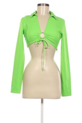 Дамска блуза H&M Divided, Размер S, Цвят Зелен, Цена 6,27 лв.