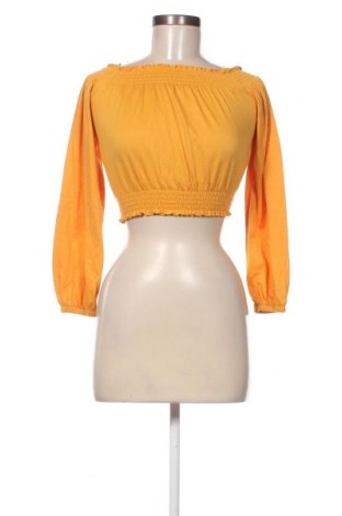 Γυναικεία μπλούζα H&M Divided, Μέγεθος S, Χρώμα Κίτρινο, Τιμή 11,75 €