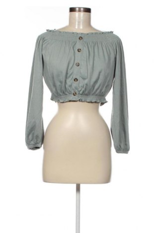 Дамска блуза H&M Divided, Размер S, Цвят Син, Цена 9,50 лв.