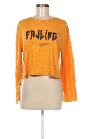 Γυναικεία μπλούζα H&M Divided, Μέγεθος L, Χρώμα Κίτρινο, Τιμή 1,76 €