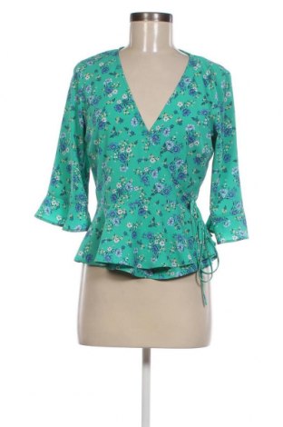 Дамска блуза H&M Divided, Размер L, Цвят Зелен, Цена 11,14 лв.