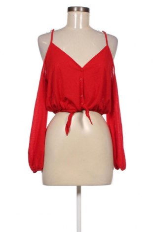 Γυναικεία μπλούζα H&M Divided, Μέγεθος M, Χρώμα Κόκκινο, Τιμή 3,88 €