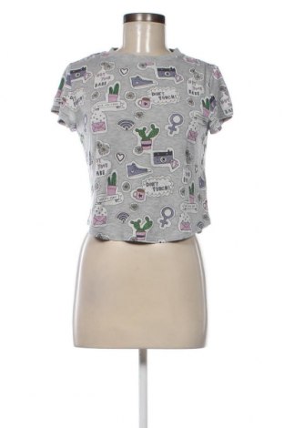 Damen Shirt H&M Divided, Größe S, Farbe Grau, Preis 6,00 €