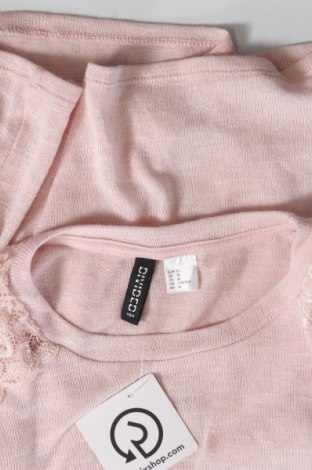 Γυναικεία μπλούζα H&M Divided, Μέγεθος M, Χρώμα Ρόζ , Τιμή 3,89 €