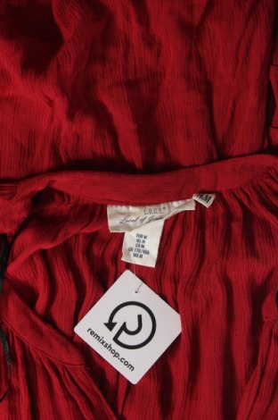 Γυναικεία μπλούζα H&M L.O.G.G., Μέγεθος M, Χρώμα Κόκκινο, Τιμή 4,70 €