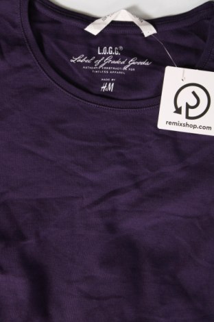 Damen Shirt H&M L.O.G.G., Größe M, Farbe Lila, Preis € 13,22