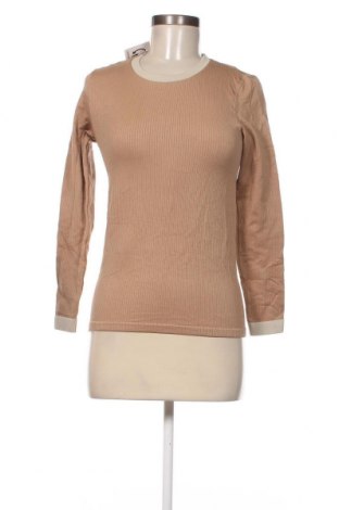 Γυναικεία μπλούζα H&M Sport, Μέγεθος M, Χρώμα  Μπέζ, Τιμή 6,40 €