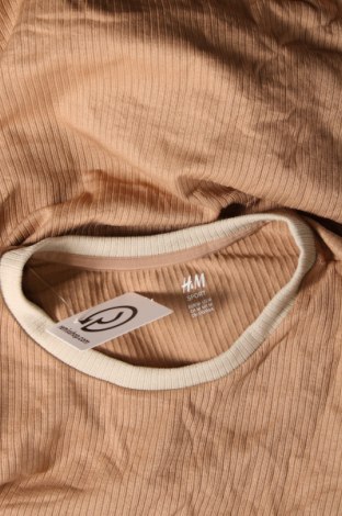 Дамска блуза H&M Sport, Размер M, Цвят Бежов, Цена 23,00 лв.
