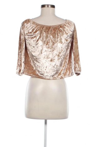 Дамска блуза Hollister, Размер S, Цвят Бежов, Цена 17,34 лв.