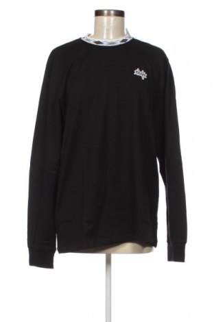 Γυναικεία μπλούζα Huf, Μέγεθος L, Χρώμα Μαύρο, Τιμή 17,86 €