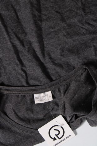 Damen Shirt Infinity, Größe S, Farbe Grau, Preis € 1,98