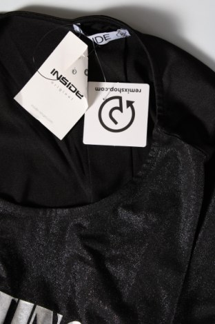 Дамска блуза Inside, Размер L, Цвят Черен, Цена 31,00 лв.