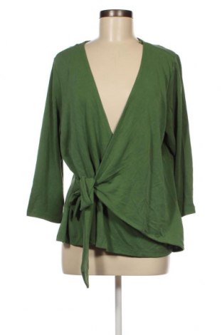 Γυναικεία μπλούζα Ivana Helsinki, Μέγεθος XL, Χρώμα Πράσινο, Τιμή 43,61 €