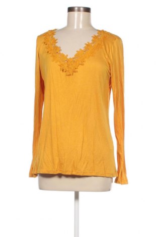 Дамска блуза Janina, Размер M, Цвят Жълт, Цена 18,58 лв.