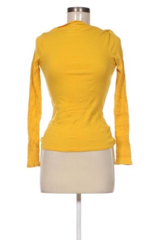 Γυναικεία μπλούζα Jean Pascale, Μέγεθος XS, Χρώμα Κίτρινο, Τιμή 5,29 €