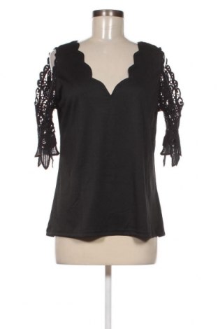 Дамска блуза JustFashionNow, Размер M, Цвят Черен, Цена 5,70 лв.