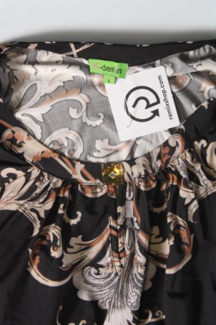 Дамска блуза K-design, Размер L, Цвят Многоцветен, Цена 19,00 лв.