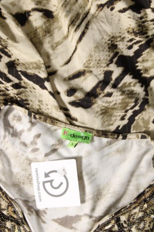 Γυναικεία μπλούζα K-design, Μέγεθος M, Χρώμα Πολύχρωμο, Τιμή 2,35 €