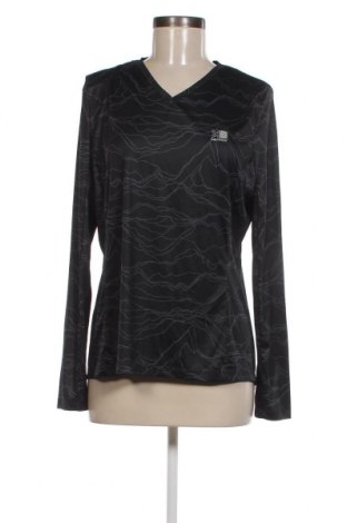 Γυναικεία μπλούζα Karrimor, Μέγεθος XL, Χρώμα Μαύρο, Τιμή 13,00 €