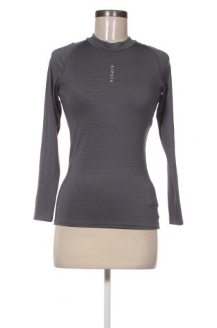 Γυναικεία μπλούζα Kipsta, Μέγεθος XS, Χρώμα Γκρί, Τιμή 6,40 €