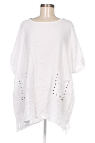 Γυναικεία μπλούζα Lacony, Μέγεθος 3XL, Χρώμα Λευκό, Τιμή 46,72 €