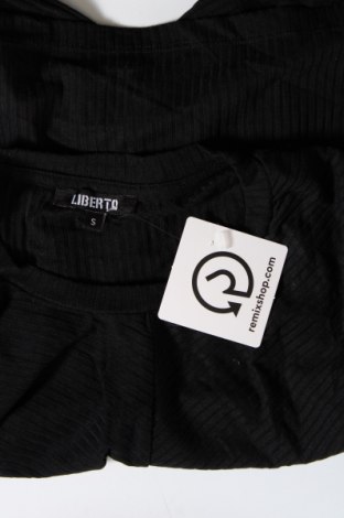 Γυναικεία μπλούζα Liberto, Μέγεθος S, Χρώμα Μαύρο, Τιμή 1,76 €