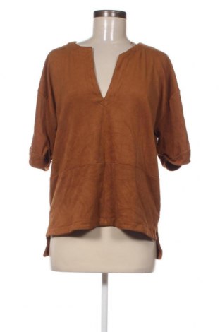 Дамска блуза Lindex, Размер S, Цвят Кафяв, Цена 7,60 лв.