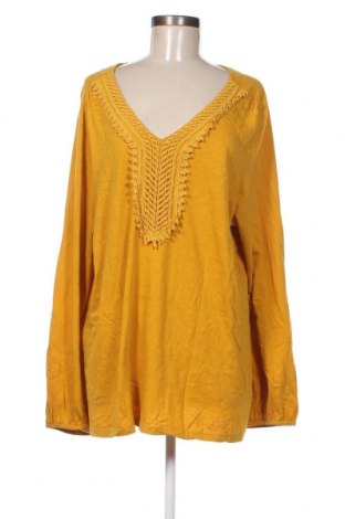 Γυναικεία μπλούζα Lindex, Μέγεθος XXL, Χρώμα Κίτρινο, Τιμή 11,75 €