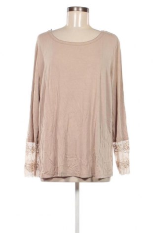 Damen Shirt Linea Tesini, Größe M, Farbe Beige, Preis 23,66 €