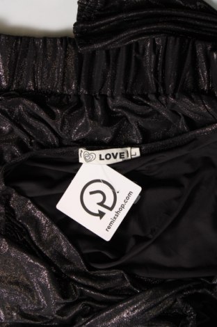 Γυναικεία μπλούζα Love, Μέγεθος L, Χρώμα Ασημί, Τιμή 11,75 €
