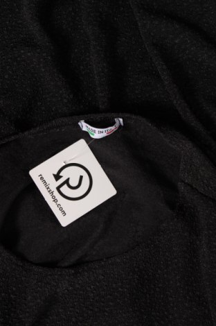 Γυναικεία μπλούζα Made In Italy, Μέγεθος L, Χρώμα Μαύρο, Τιμή 11,75 €