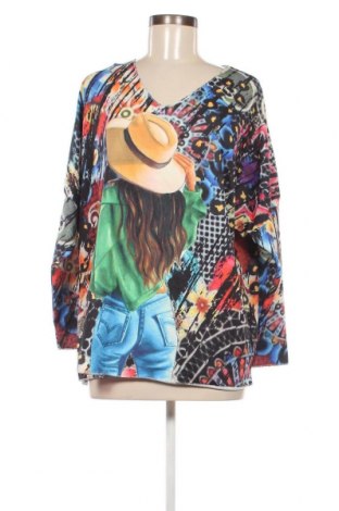 Дамска блуза Made In Italy, Размер XL, Цвят Многоцветен, Цена 11,40 лв.