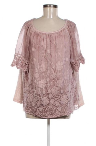 Γυναικεία μπλούζα Made In Italy, Μέγεθος L, Χρώμα Ρόζ , Τιμή 5,48 €