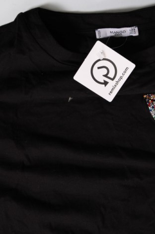 Γυναικεία μπλούζα Mango, Μέγεθος M, Χρώμα Μαύρο, Τιμή 5,85 €