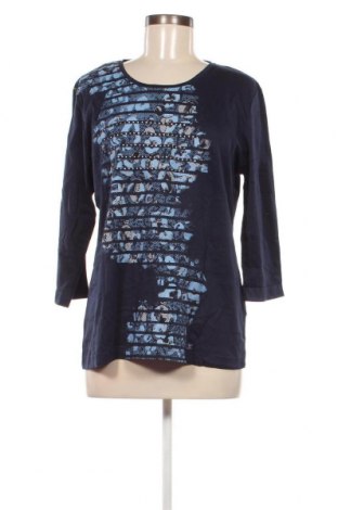 Γυναικεία μπλούζα Mark Adam, Μέγεθος L, Χρώμα Μπλέ, Τιμή 11,75 €