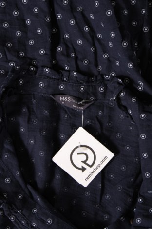 Дамска блуза Marks & Spencer, Размер M, Цвят Син, Цена 10,80 лв.
