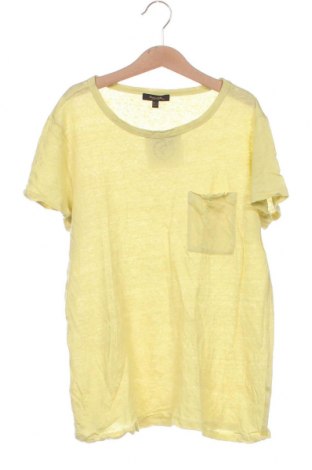 Дамска блуза Massimo Dutti, Размер XS, Цвят Жълт, Цена 31,10 лв.