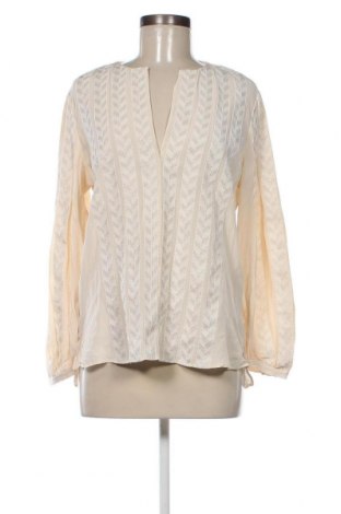 Дамска блуза Massimo Dutti, Размер L, Цвят Екрю, Цена 28,69 лв.