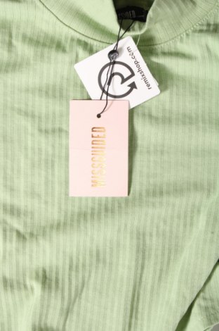 Γυναικεία μπλούζα Missguided, Μέγεθος XL, Χρώμα Πράσινο, Τιμή 4,31 €