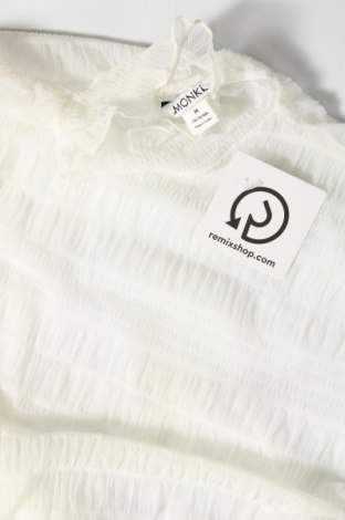 Γυναικεία μπλούζα Monki, Μέγεθος M, Χρώμα Λευκό, Τιμή 2,97 €