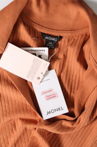 Дамска блуза Monki, Размер XXS, Цвят Оранжев, Цена 9,28 лв.
