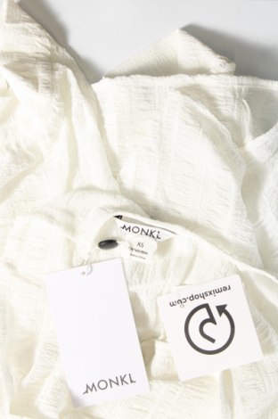 Γυναικεία μπλούζα Monki, Μέγεθος XS, Χρώμα Λευκό, Τιμή 14,95 €