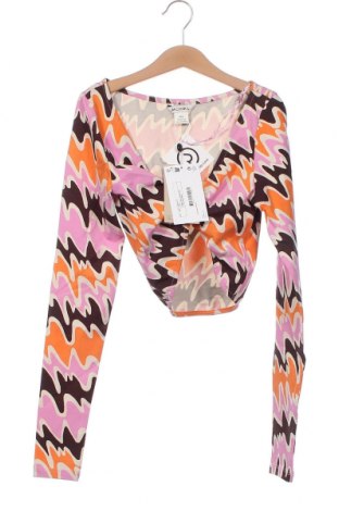 Γυναικεία μπλούζα Monki, Μέγεθος XXS, Χρώμα Πολύχρωμο, Τιμή 14,95 €