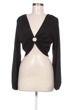Дамска блуза Monki, Размер L, Цвят Черен, Цена 5,80 лв.
