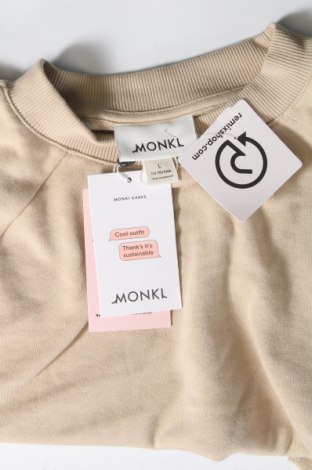 Bluză de femei Monki, Mărime L, Culoare Bej, Preț 19,08 Lei