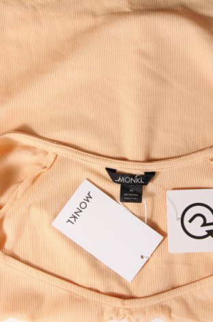 Γυναικεία μπλούζα Monki, Μέγεθος M, Χρώμα  Μπέζ, Τιμή 5,38 €