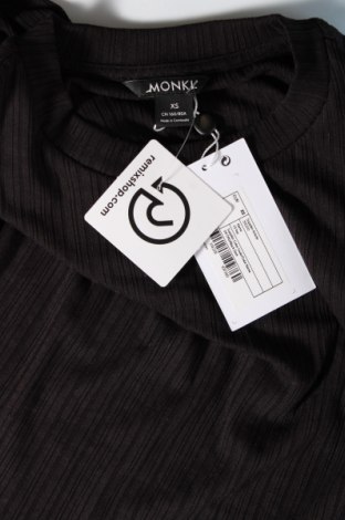 Damen Shirt Monki, Größe XS, Farbe Schwarz, Preis € 2,35