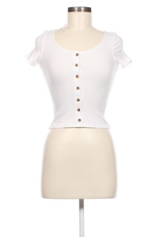 Дамска блуза Monki, Размер XXS, Цвят Бял, Цена 13,68 лв.