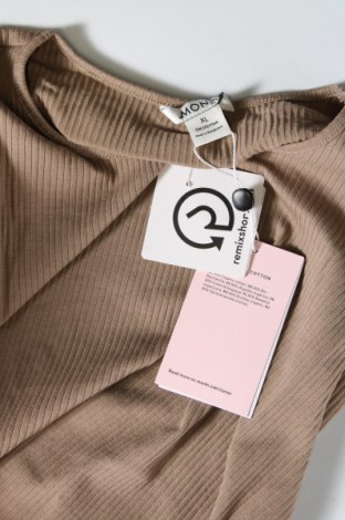 Damen Shirt Monki, Größe XL, Farbe Braun, Preis 6,73 €