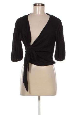 Γυναικεία μπλούζα Monki, Μέγεθος XL, Χρώμα Μαύρο, Τιμή 3,34 €